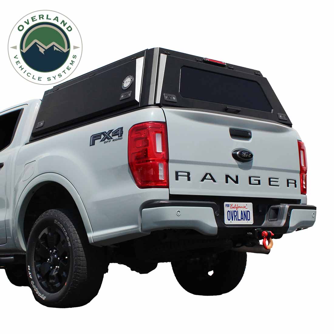 Expedition - Truck Cap W/Full Wing Doors, Front and Rear Windows & 3rd Brake Light