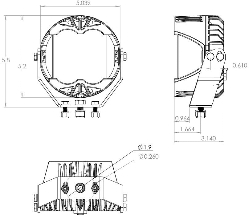 Baja Designs LP4 LED Light - Pair