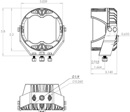 Baja Designs LP4 LED Light - Pair