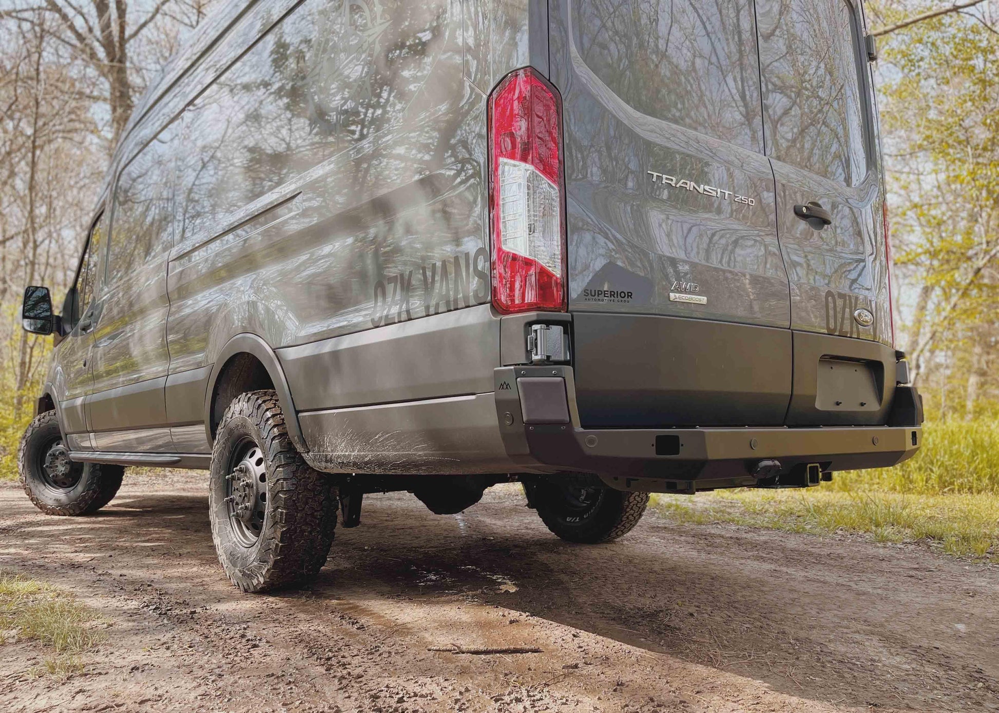 Ford Transit (2015+) Rear Bumper - Backwoods Adventure Mods