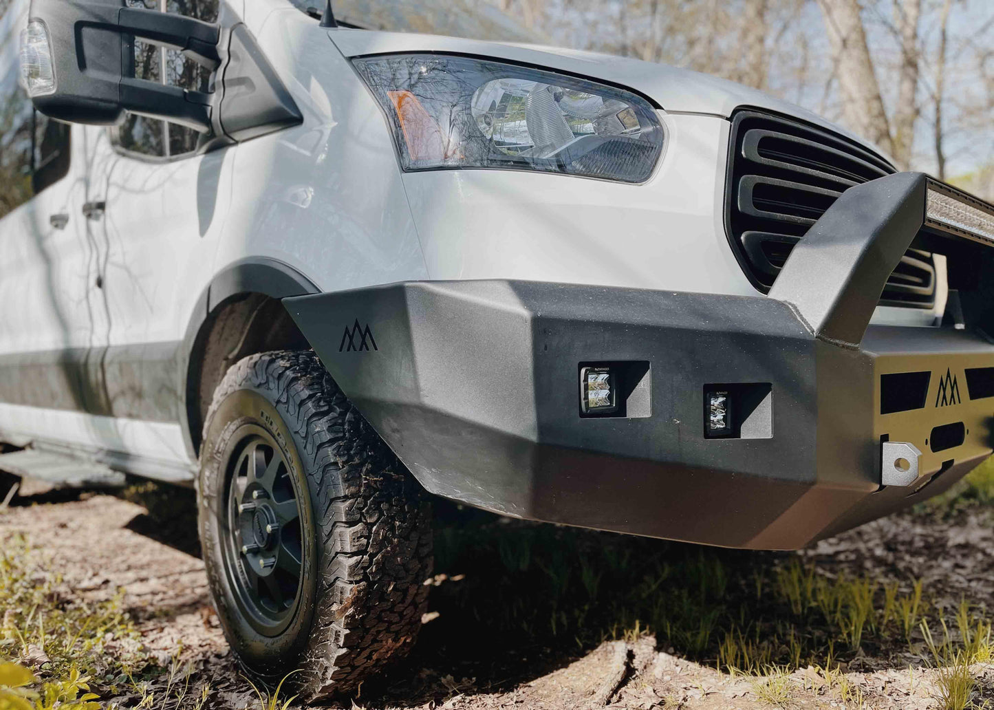 Ford Transit (2015-2019) Front Bumper [Bull Bar] - Backwoods Adventure Mods