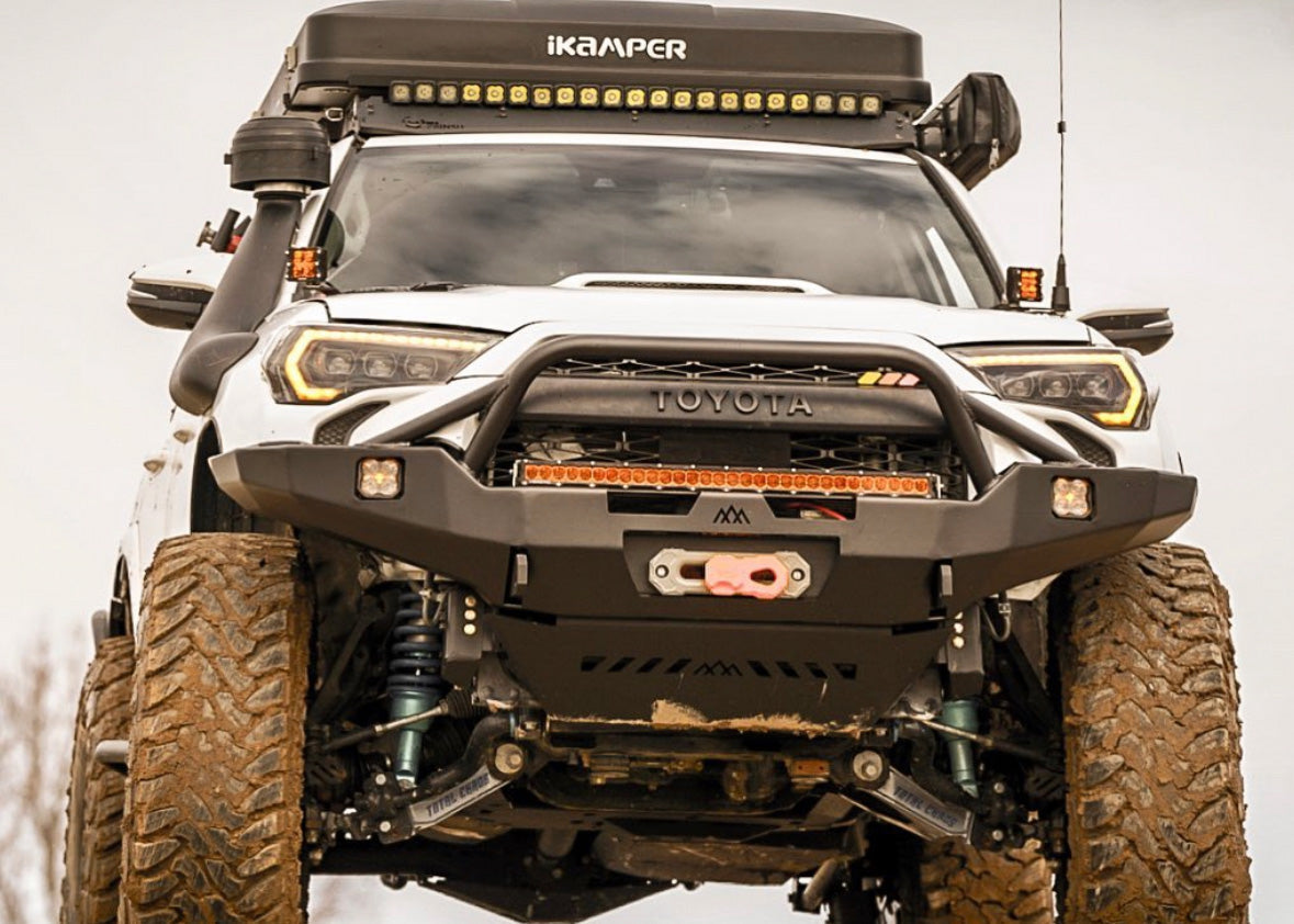 Toyota 4Runner 5th Gen (2014-2023) Hi-Lite Overland Front Bumper [PreRunner Bull Bar]