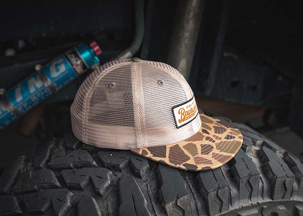 Backwoods Duck Camo Trucker Hat