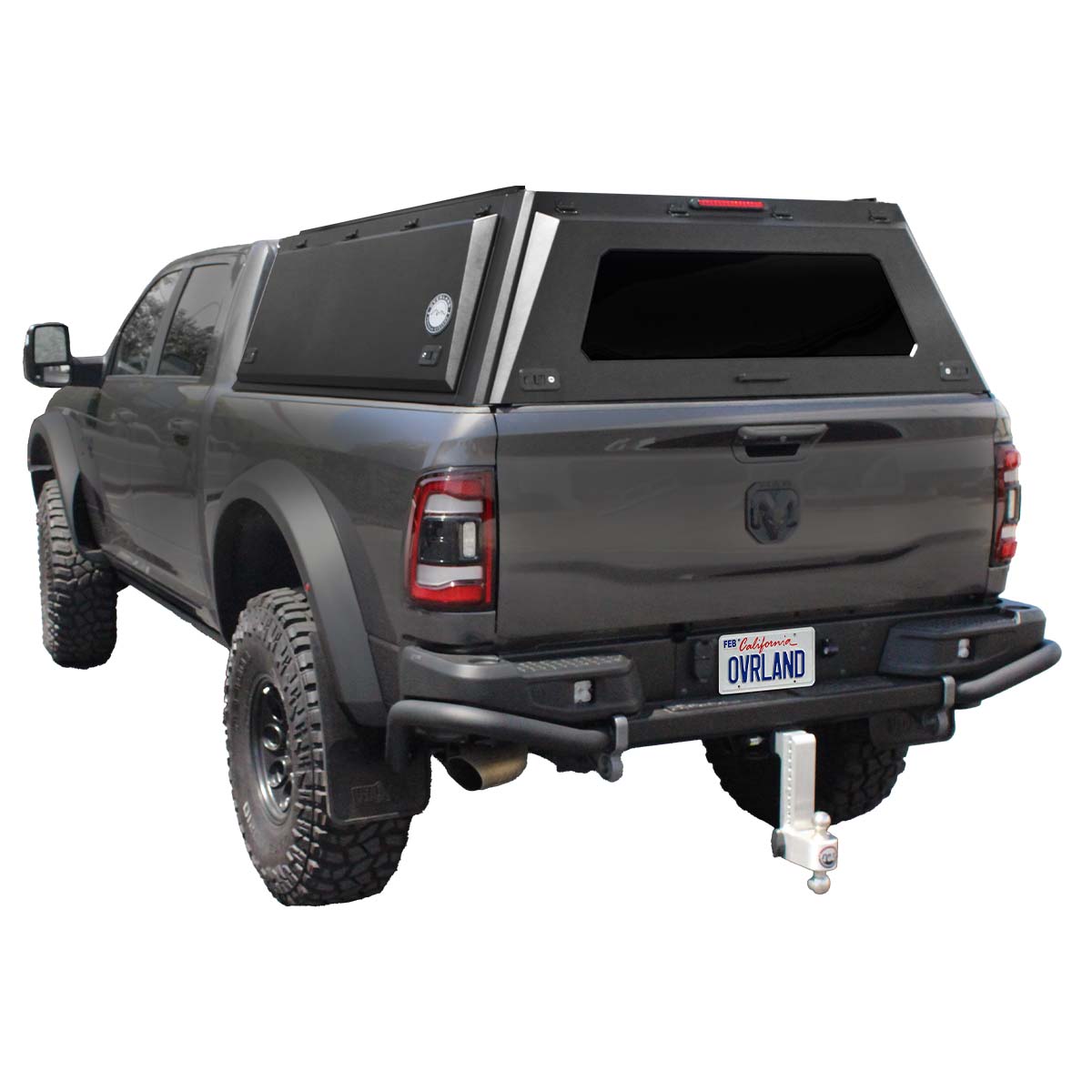 Expedition - Truck Cap W/Full Wing Doors, Front and Rear Windows & 3rd Brake Light