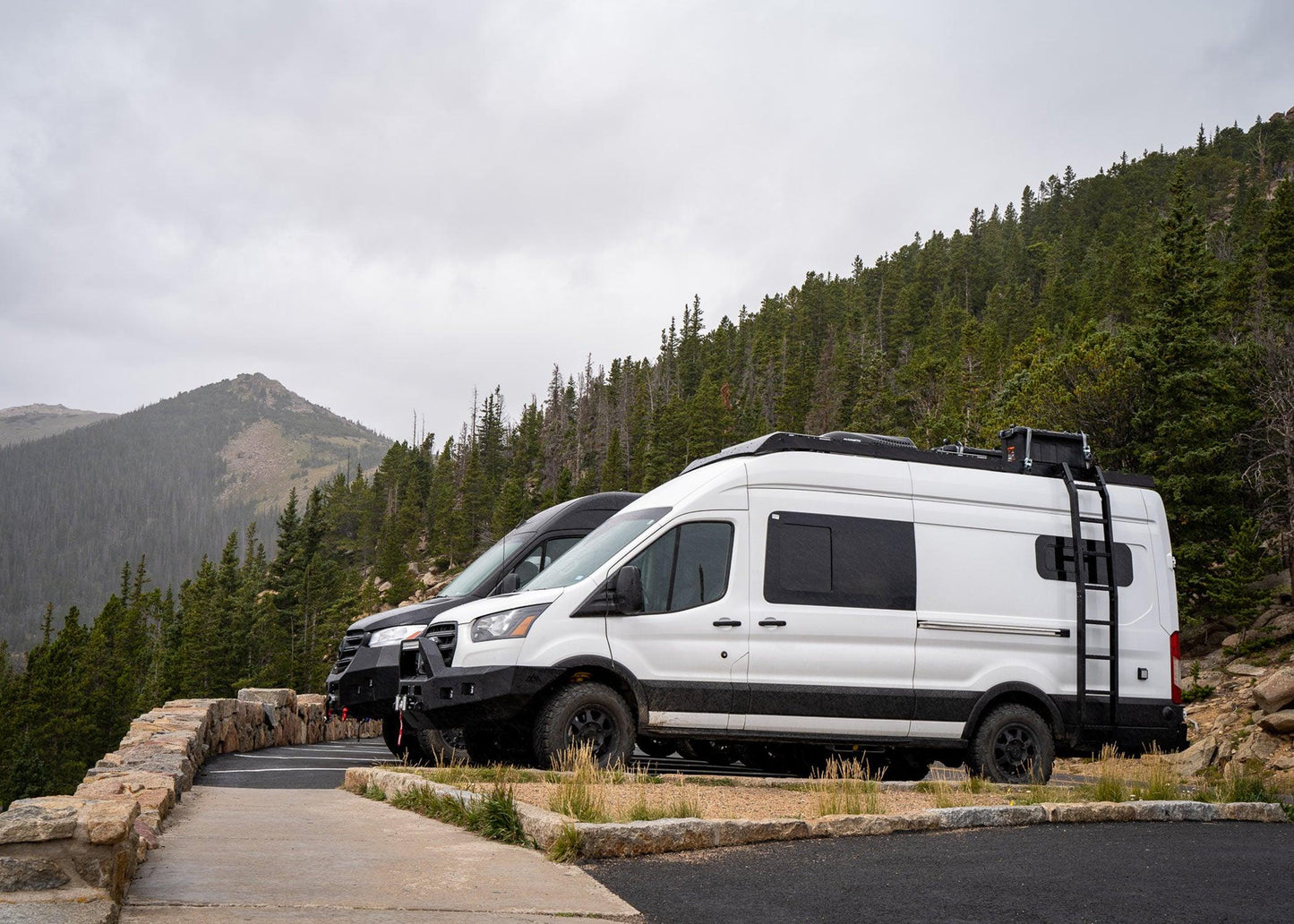 Ford Transit (2015+) DRIFTR Ladder - Backwoods Adventure Mods