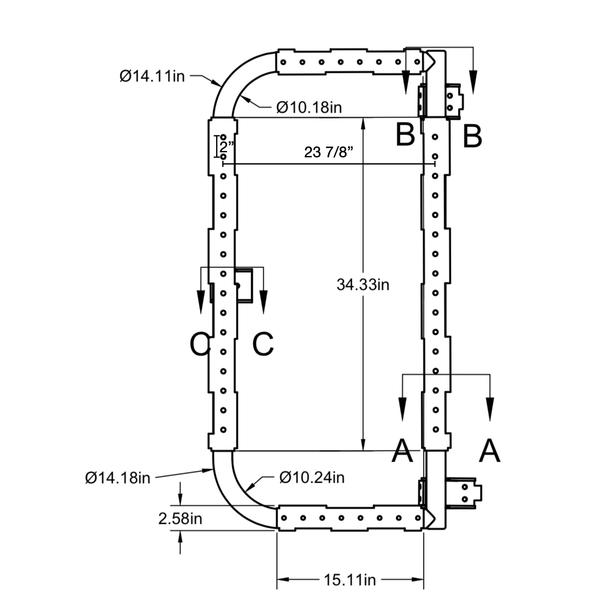 Owl Vans B2 Bike Carrier for Sprinter VS30 (2019-Present) and Revel 2020+