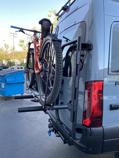 Owl Vans B2 Bike Carrier for Sprinter VS30 (2019-Present) and Revel 2020+