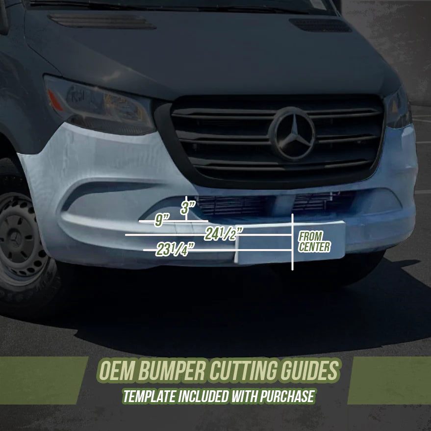 CAtuned Off-Road Mercedes Sprinter Hammerhead Bumper