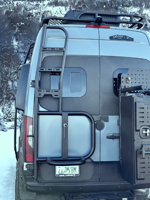 Sprinter Ladder + Tire Carrier - (Explorer) - 2019-Present – Owl Vans