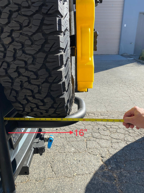 Sprinter Ladder + Tire Carrier - (Explorer) - 2019-Present – Owl Vans