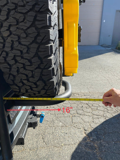 Owl Vans Ladder + Tire Carrier for Sprinter VS30 (2019-Present) - Explorer Edition