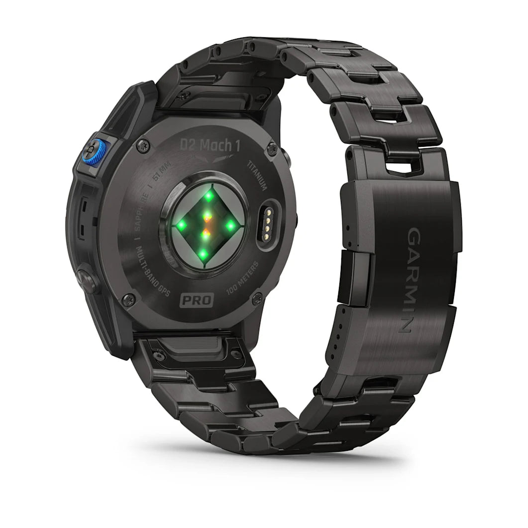 Aviator Smartwatch with Vented Titanium Bracelet D2™ Mach 1 Pro