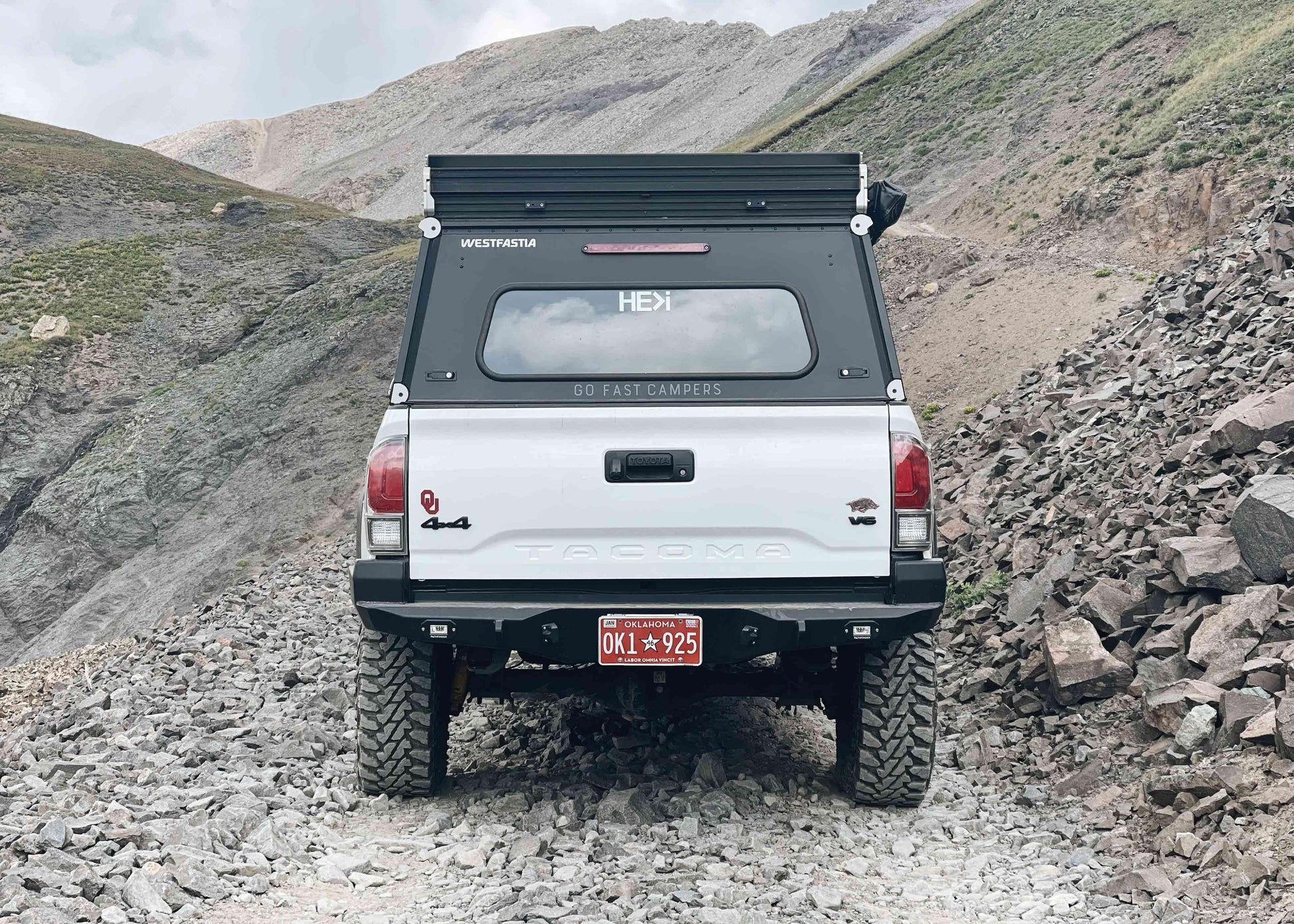 Toyota Tacoma (2016+) Hi-Lite High Clearance Rear Bumper - Backwoods Adventure Mods